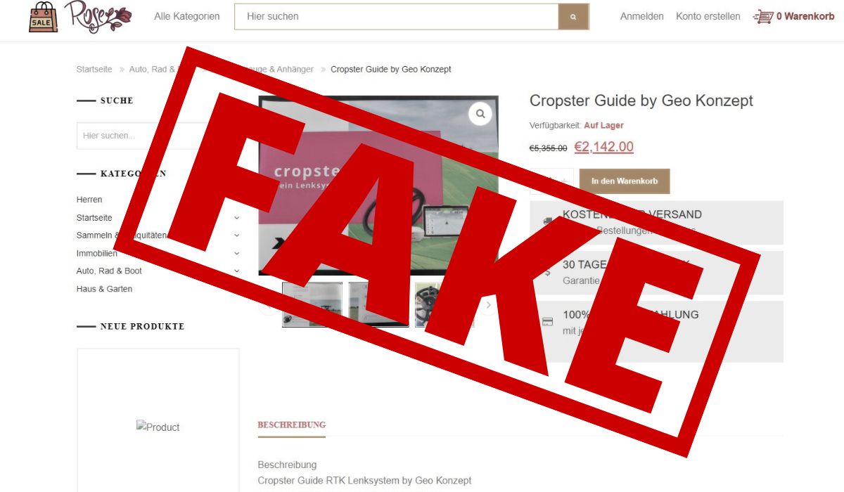 Vorsicht Betrug: Fakeshops im Internet