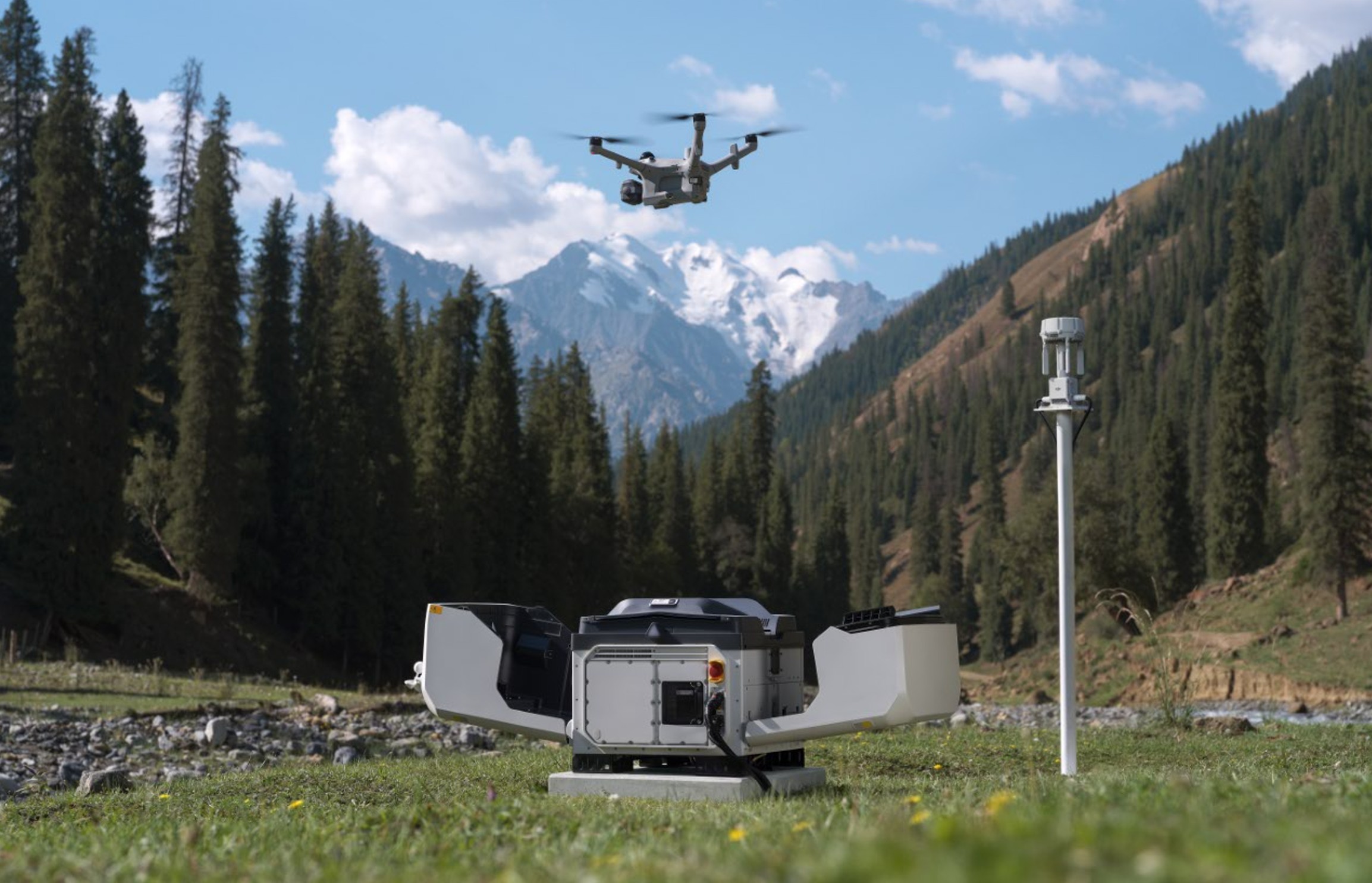 Dock 4: DJI veröffentlicht neuen automatisierten Drohnenhangar